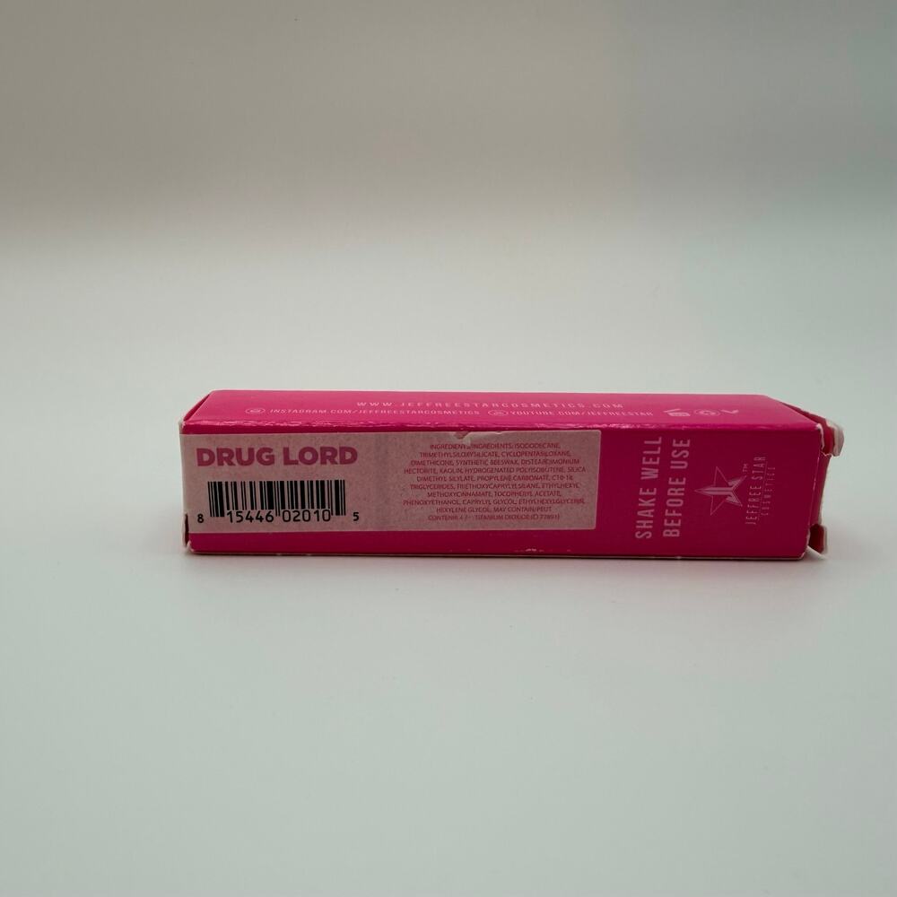Jeffree Star Drug Lord Velour Liquid Lipstick True White 0.19 fl oz NIB - Picture 6 of 6